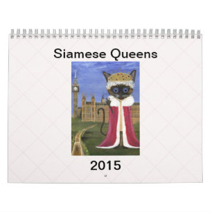Calendário do Queens Siamês - 2015