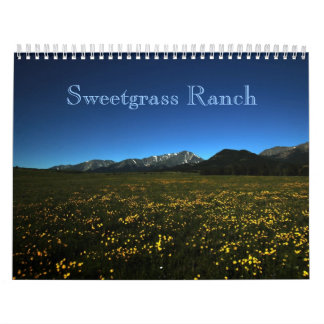 Calendário do rancho 2011 de Sweetgrass