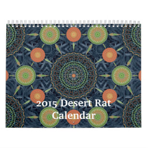 Calendário do rato de deserto 2015
