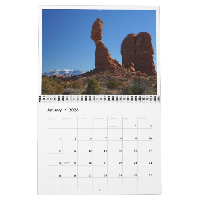 CALENDÁRIO DO Red Rock Country 2011 (Jan 2026)