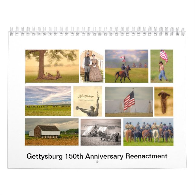 Calendário do Reenactment do aniversário de (Capa)