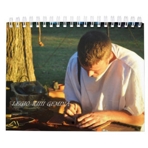 Calendário do retrato de Legio XIIII Gemina
