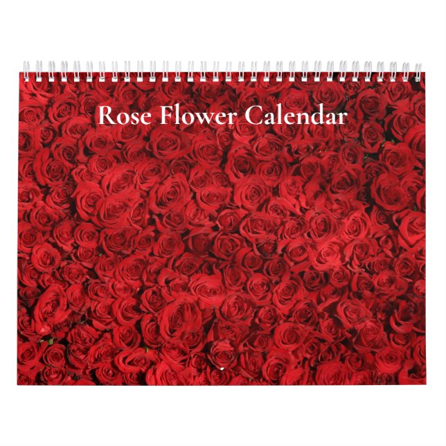 Calendário do rosa Flor 2025 (Capa)