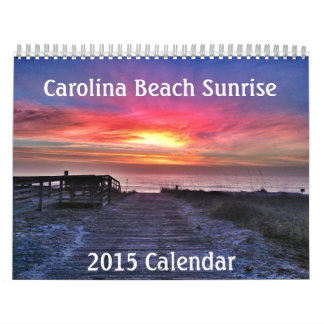 Calendário do Sunrise da Carolina Beach