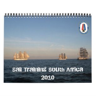 Calendário do suporte de Windjammers do cabo