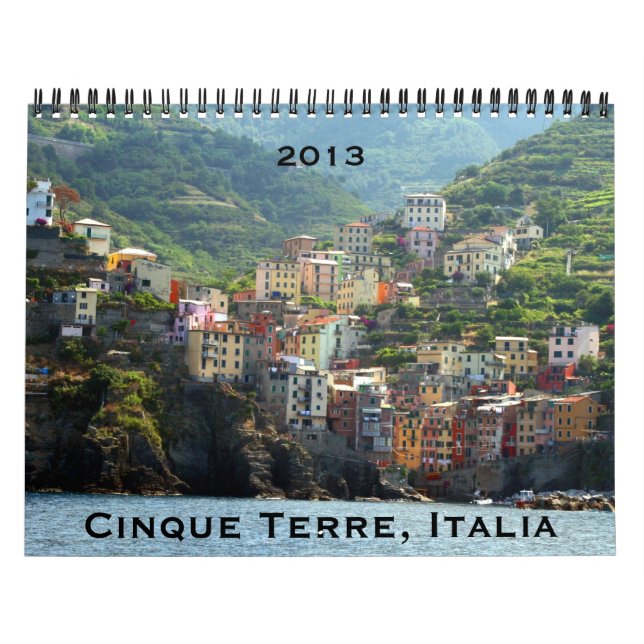 calendário do terre 2013 do cinque (Capa)