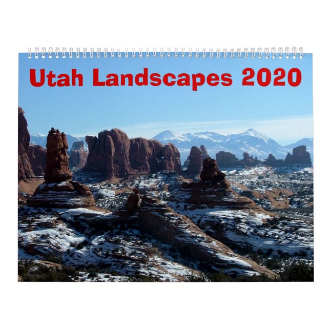 Calendário do Utah Landscapes (Capa)