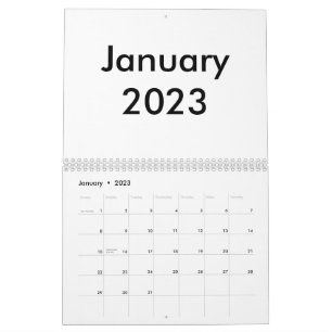 Calendário Do vazio 2023 Com Meses