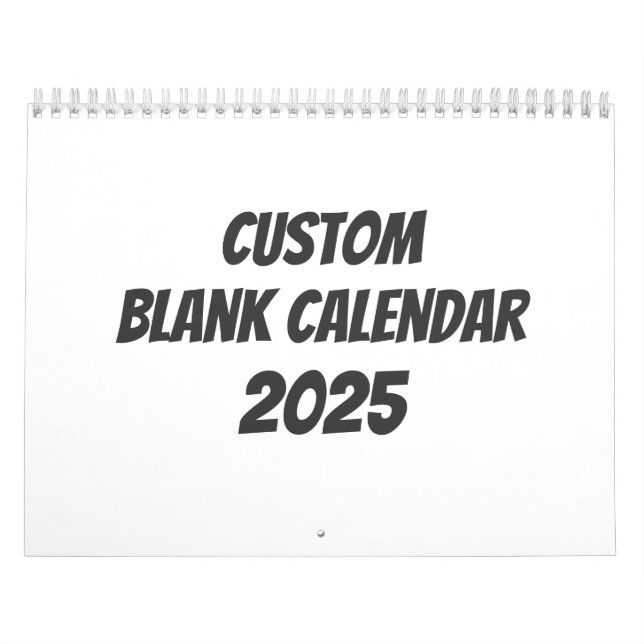 Calendário do vazio 2025 Com Feriados (Capa)