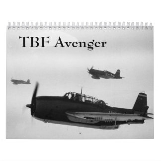 Calendário do Vingador TBF