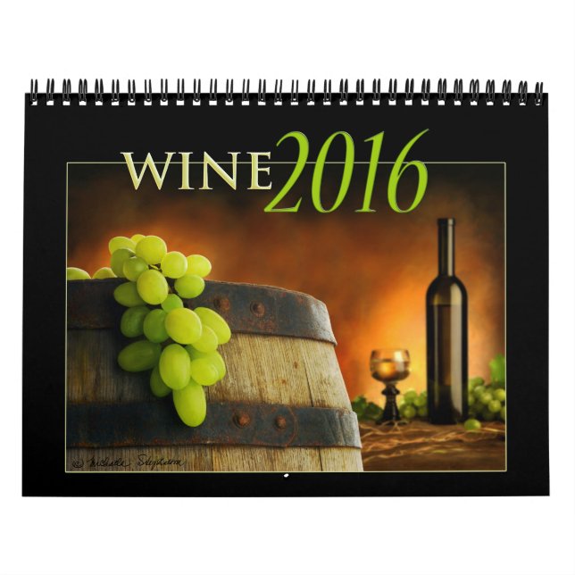 Calendário do vinho 2016 (Capa)