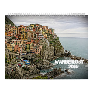 Calendário do Wanderlust 2016