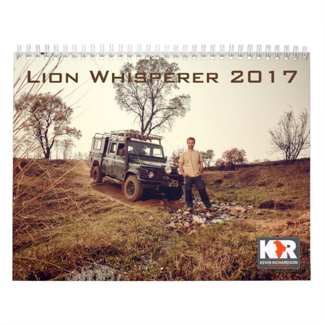 Calendário do Whisperer 2017 do leão (Capa)
