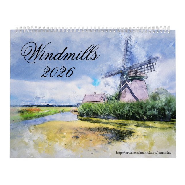 Calendário do WINDMILLS 2024 (Capa)