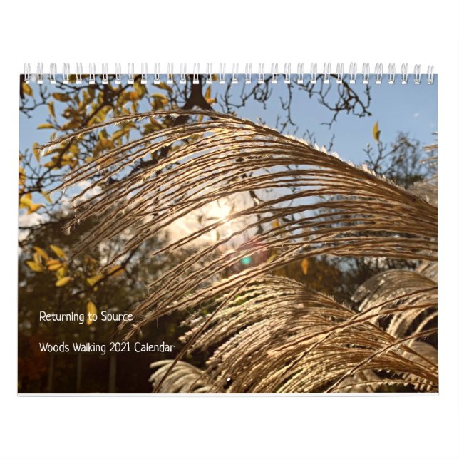Calendário do Woods Walking Inspirations 2021 (Capa)