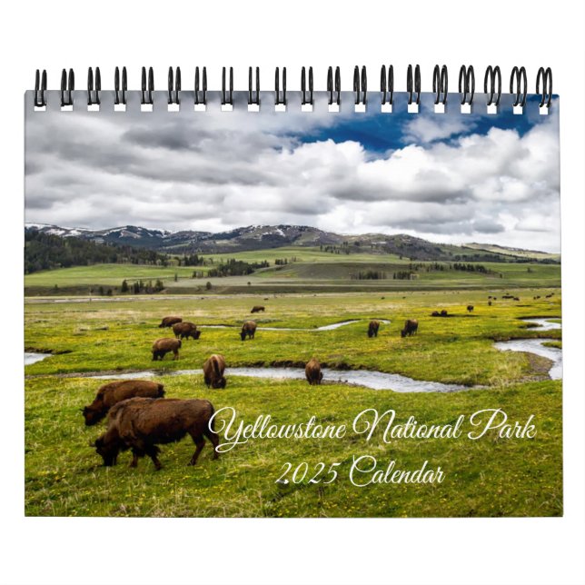 Calendário do Yellowstone (Capa)