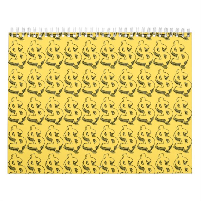 Calendário dolar dourado (Capa)