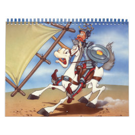 Calendário DON QUIXOTE - Fundo de Animação