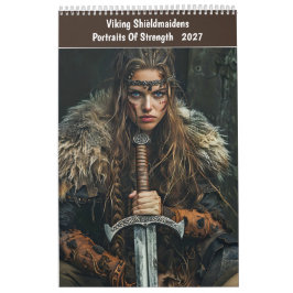 Calendário Donzelas Escudeiras Viking – Retratos de Força
