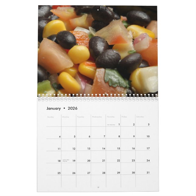 Calendário dos alimentos do conforto (Jan 2026)