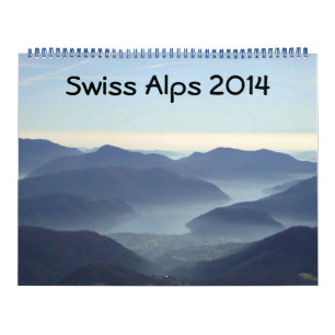 Calendário dos Alpes Suíços 2014