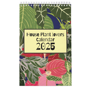 Calendário dos Amantes de Plantas da Casa 2025