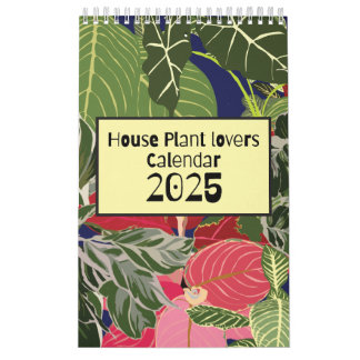 Calendário dos Amantes de Plantas da Casa 2025