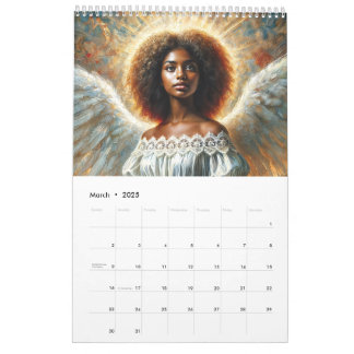 Calendário dos Anjos Afro-Americanos