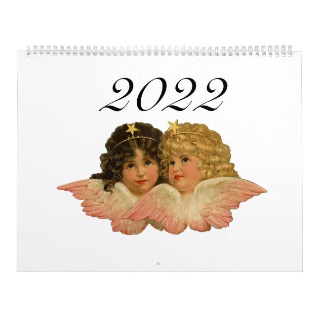 Calendário dos Anjos Vitorianos 2022 (Capa)