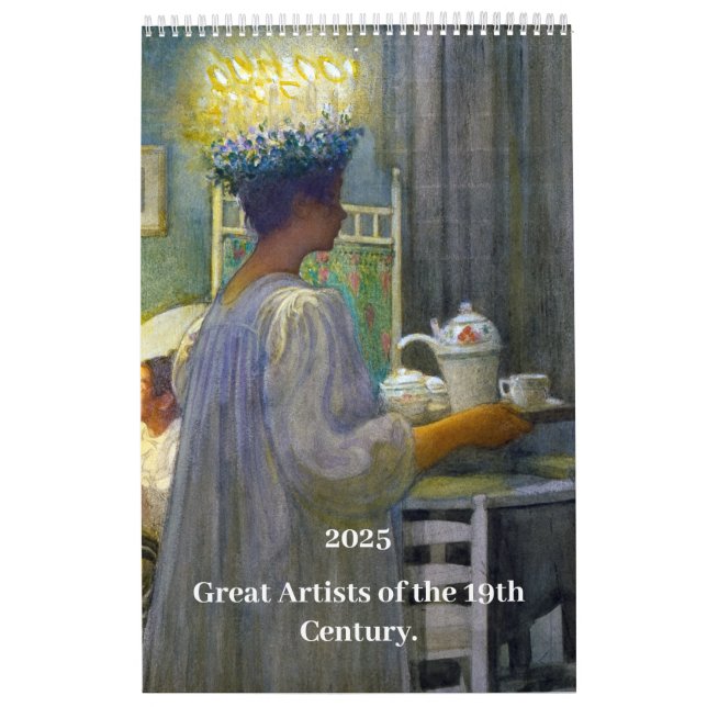 Calendário dos artistas Excelentes do século XIX (Capa)