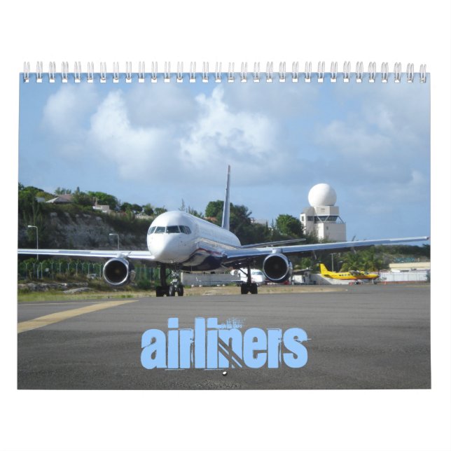 Calendário dos aviões de passageiros (Capa)