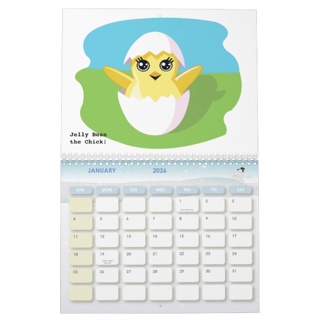 Calendário dos biscoitos de soro de leite coalhado (Jan 2026)