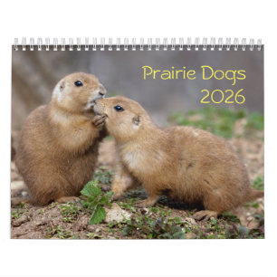 Calendário dos Cães da Prairie 2025