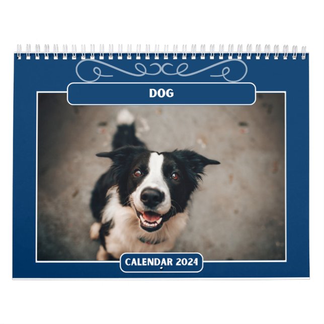 Calendário dos Cães Felizes e Bonitos 2024 (Capa)