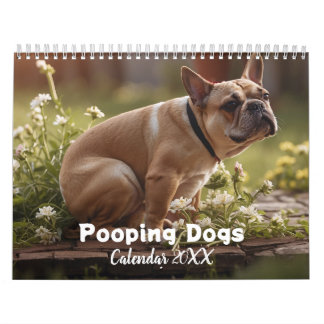 Calendário dos Cães Pooping 2026
