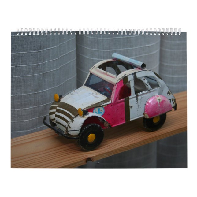 Calendário dos Carros Citroen 2 CV 2024 (Capa)