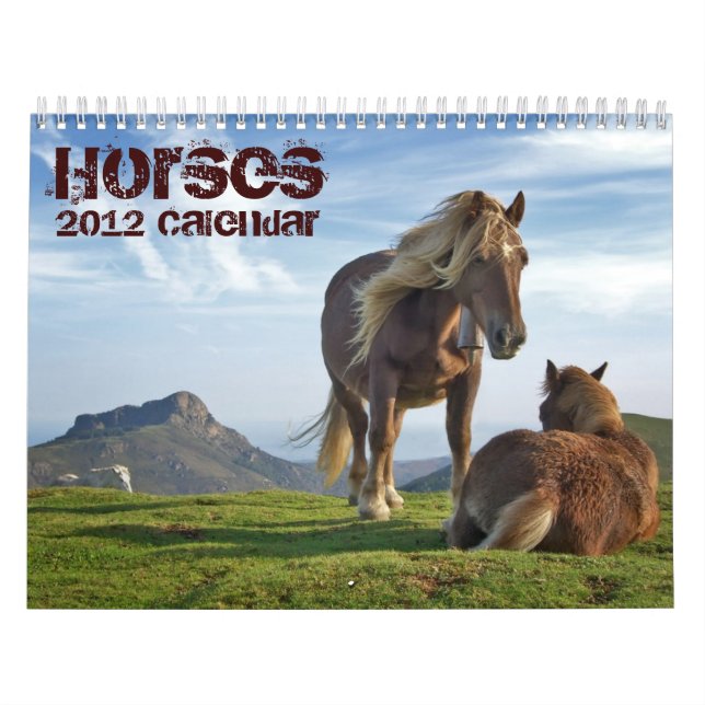 Calendário dos cavalos (Capa)