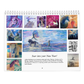 Calendário dos Cavalos por Jackie Matthews