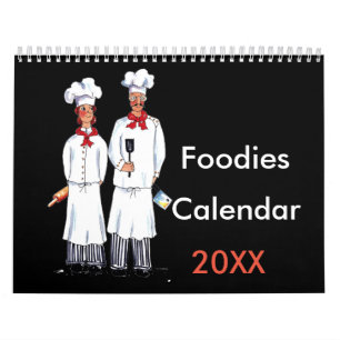 Calendário dos chefs