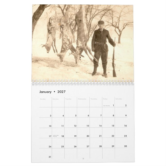 calendário dos coletores 2011Savage (Jan 2027)