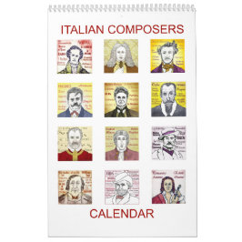 Calendário dos Compositores Italianos