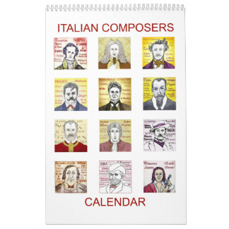 Calendário dos Compositores Italianos