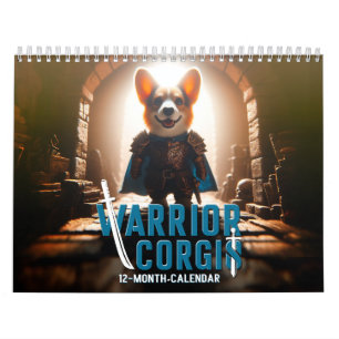 Calendário dos Corgis Guerreiros