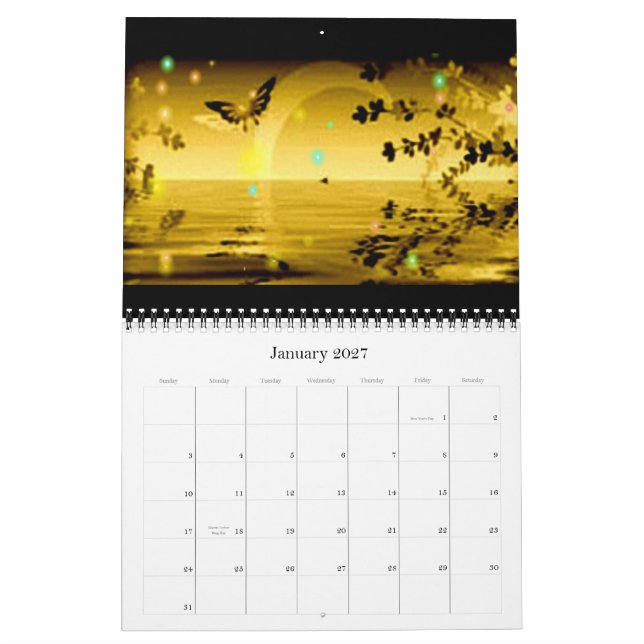 Calendário dos Dias Mágicos 2009 (Jan 2027)