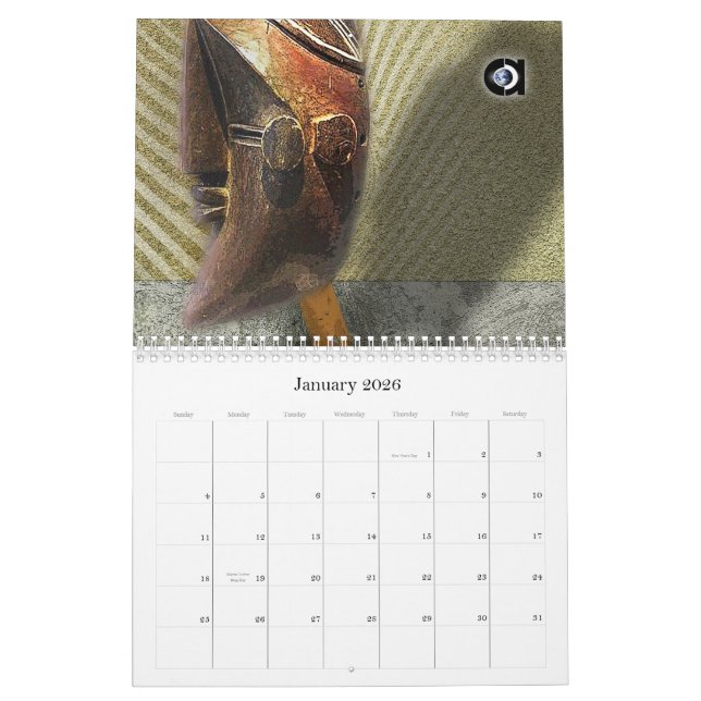 CALENDÁRIO DOS ESPÍRITO DO SHAMAN (Jan 2026)