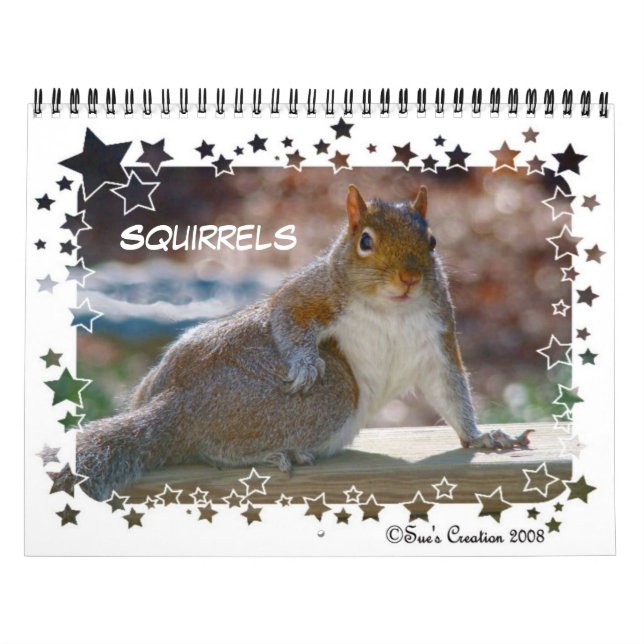 Calendário dos esquilos (Capa)