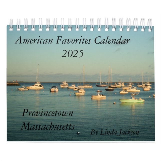 Calendário dos Favoritos Americanos 2025 (Capa)