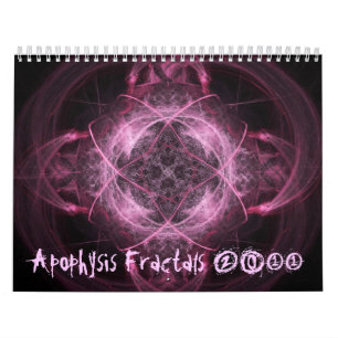 Calendário dos Fractals 2011 do Apophysis