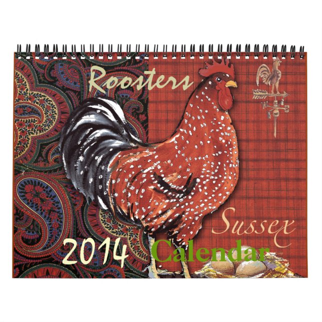 Calendário dos galos (Capa)