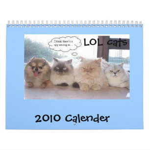 Calendário dos gatos de LOL